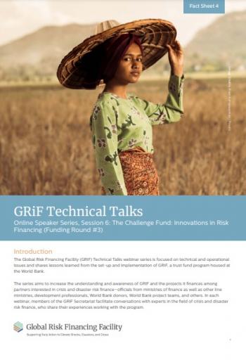 GRiF Technical Talks Fact Sheet 4